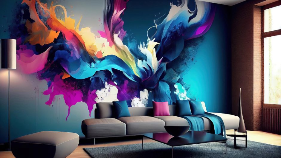 Decor personalizat: tapet vs. tablouri artistice